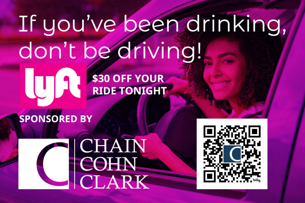 Lyft Sponsored By Chain Cohn Clark